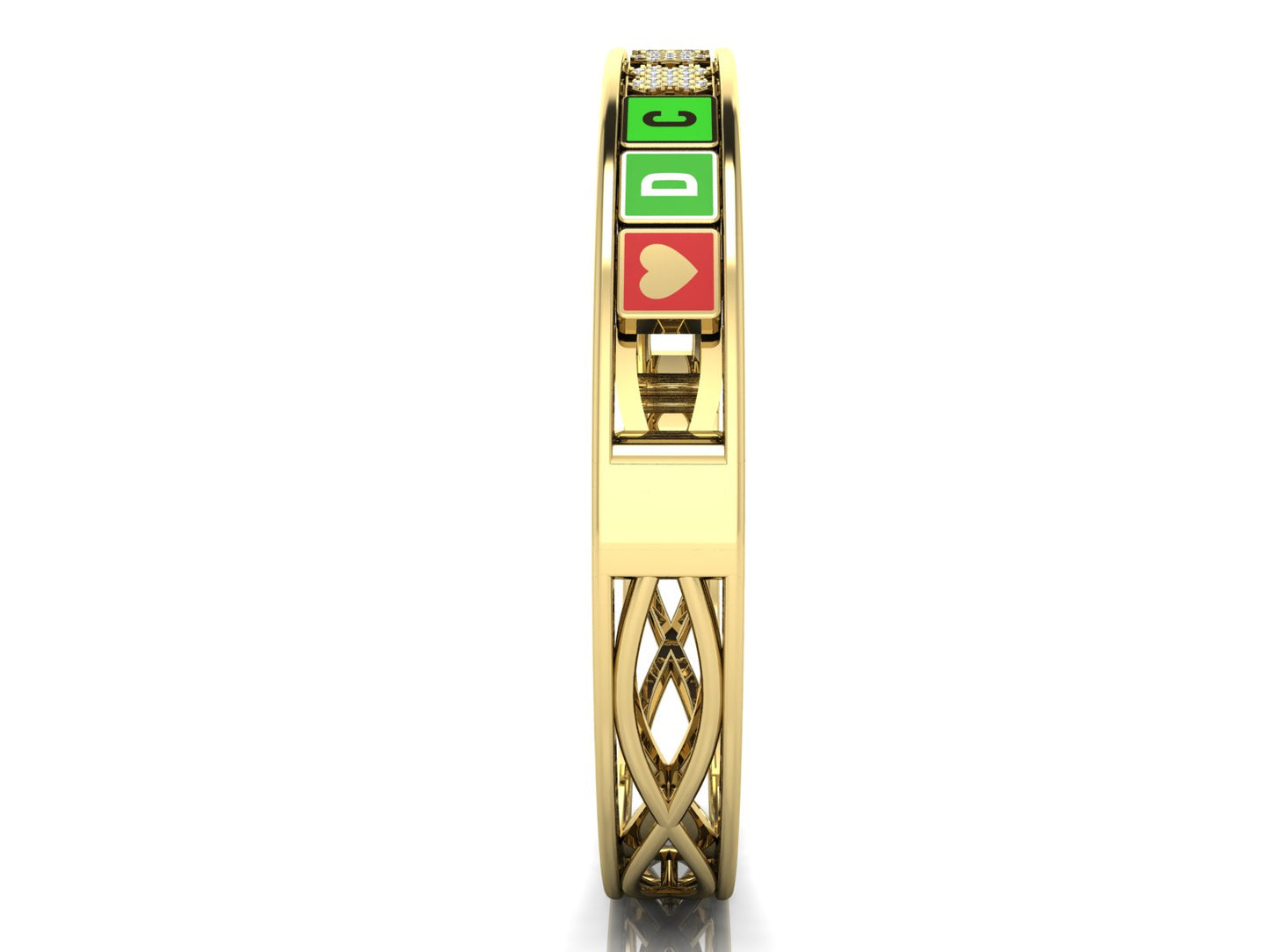 SIGNA – Aura Bracelet in 18K Gold | Donydo Aura Collection