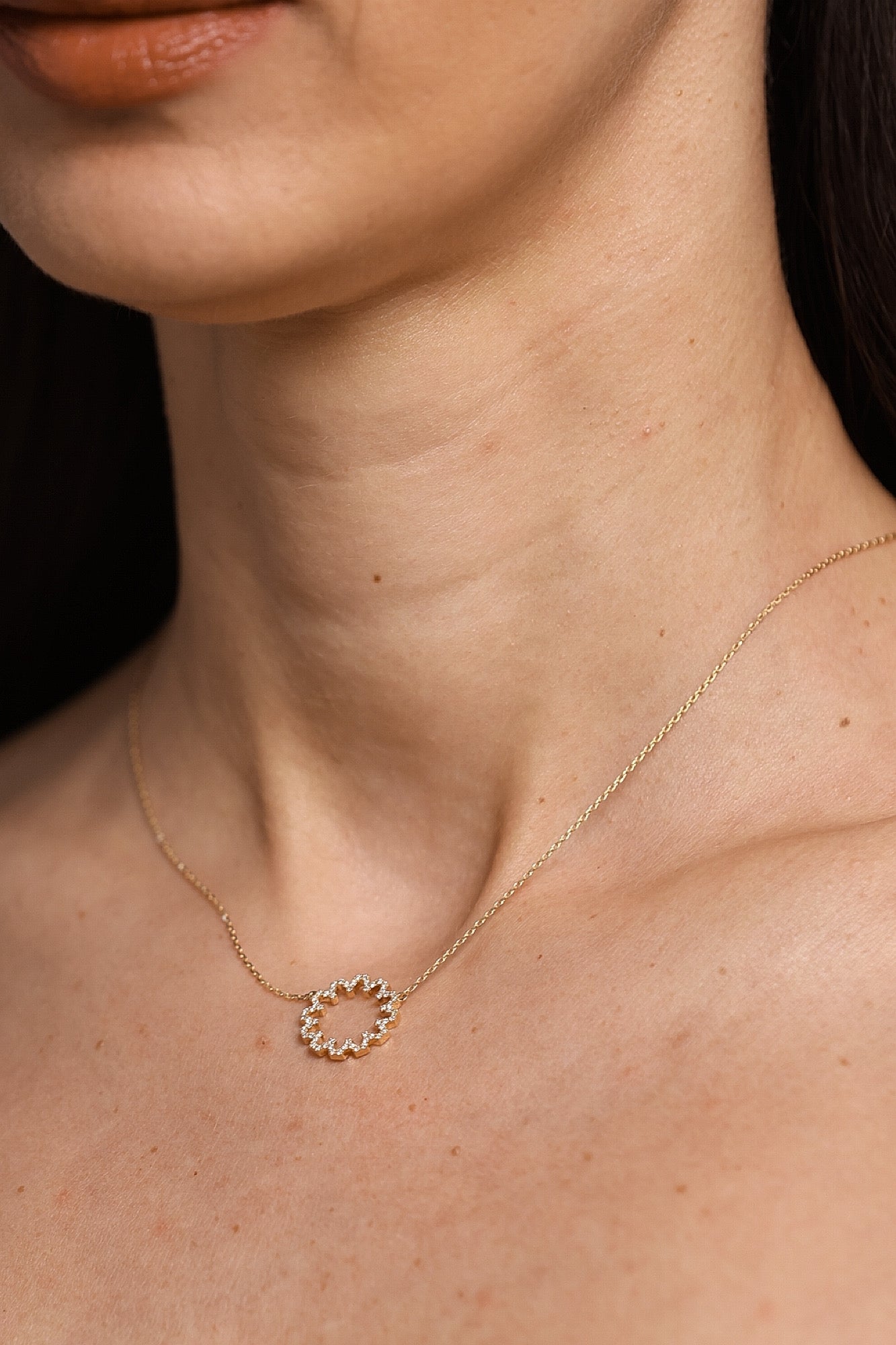 Grace Necklace 15 mm - DONYDO JEWELRY - AURA COLLECTION;NECKLACE