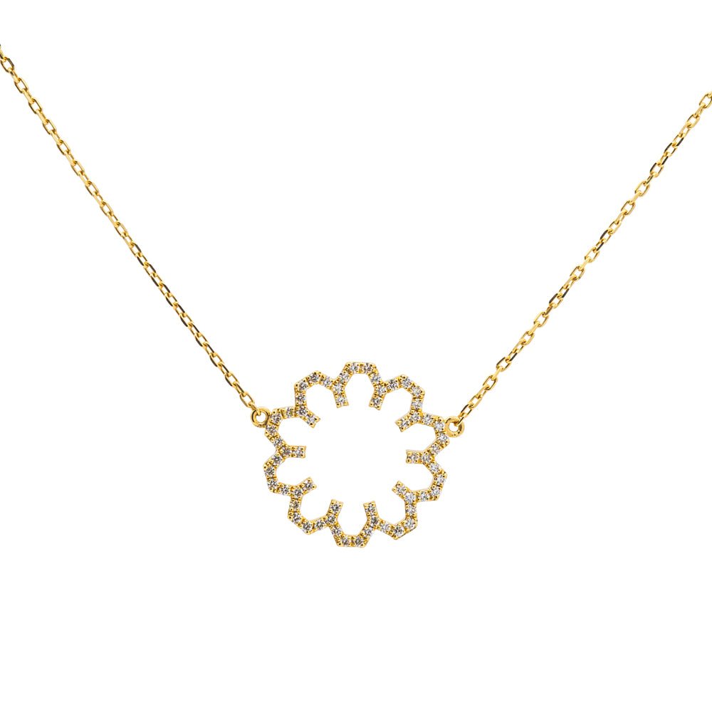 Shine Necklace 15 mm - DONYDO JEWELRY - AURA COLLECTION;NECKLACE