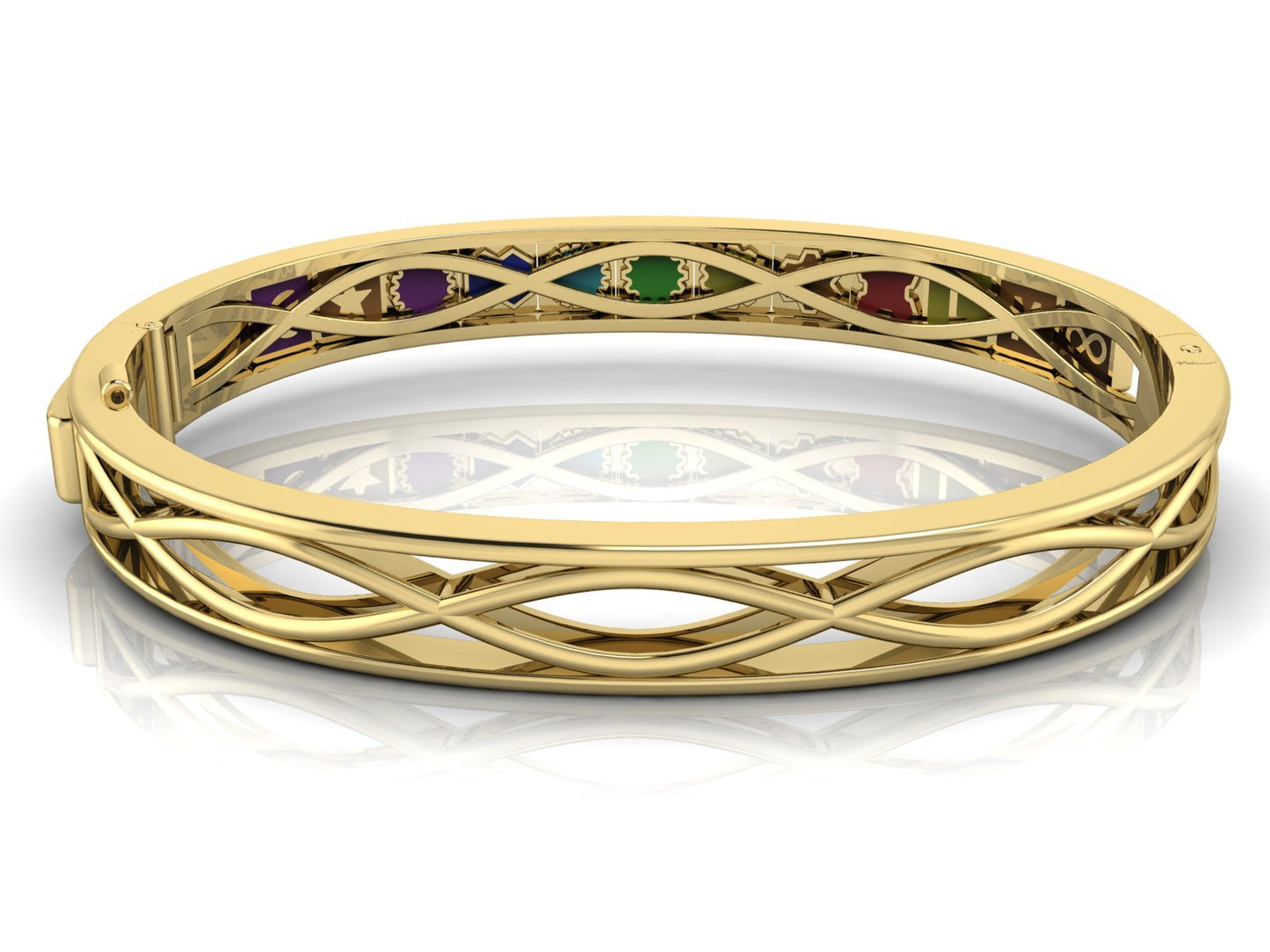 SIGNA Aura Bracelet in 18K Gold | Donydo Aura Collection - DONYDO JEWELRY - AURA COLLECTION; BRACELETS