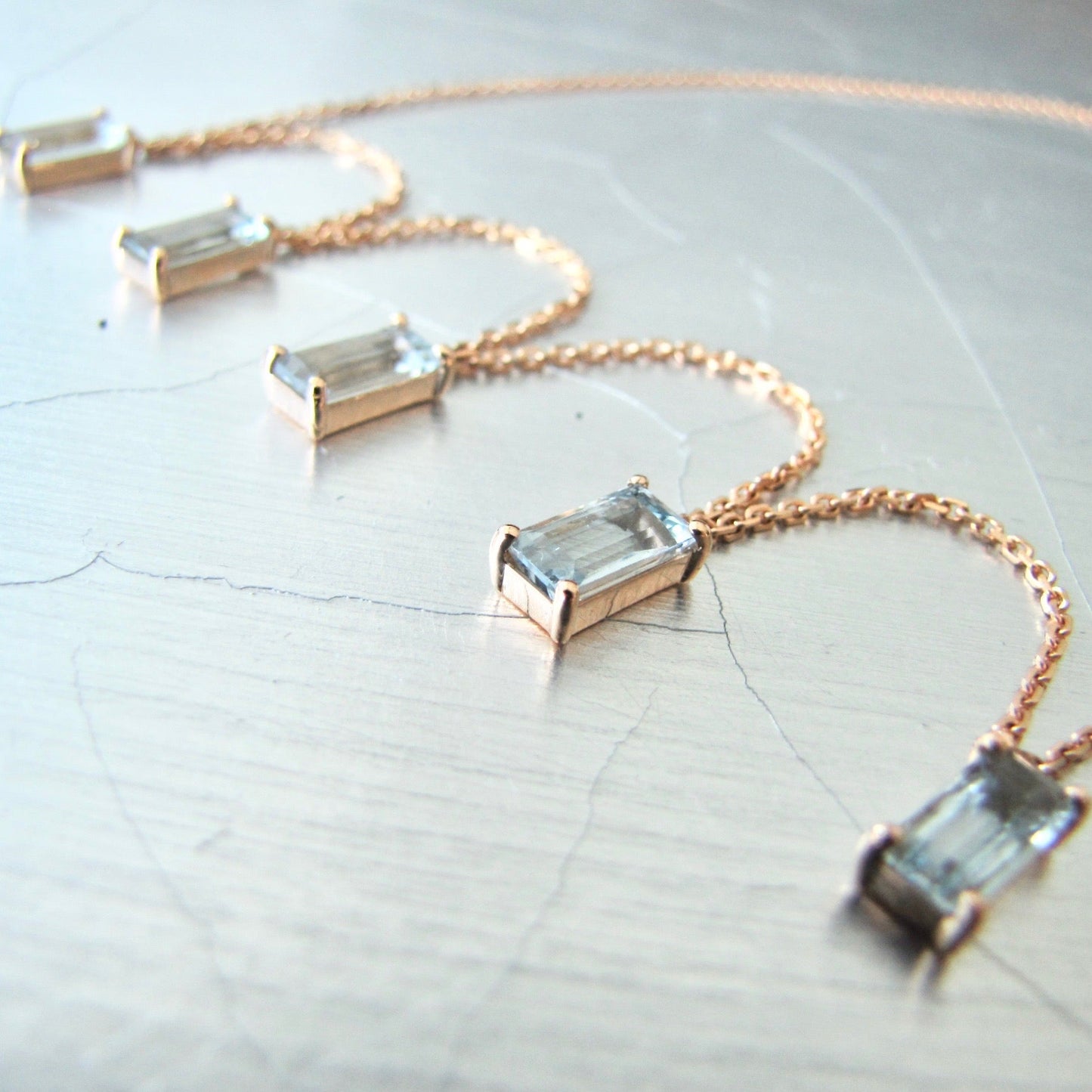 Sintonia Acquamarine - DONYDO JEWELRY - DONYDO NECKLACE