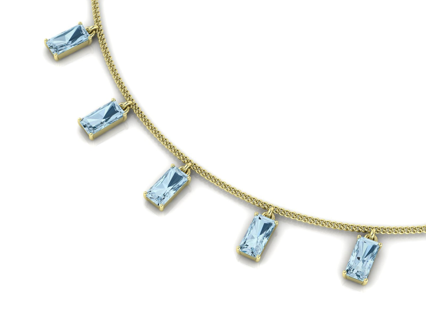 Sintonia Acquamarine - DONYDO JEWELRY - DONYDO NECKLACE