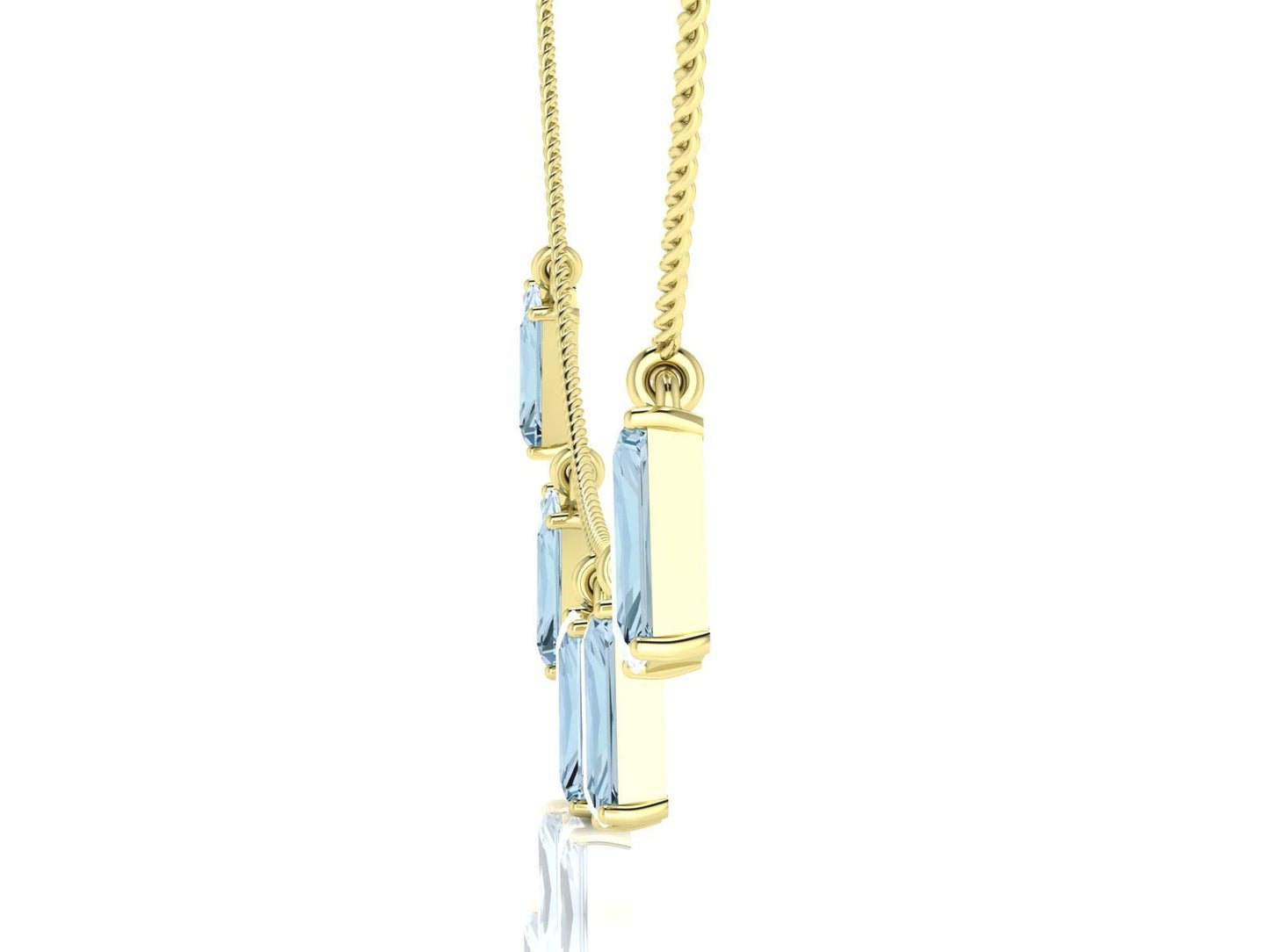 Sintonia Acquamarine - DONYDO JEWELRY - DONYDO NECKLACE