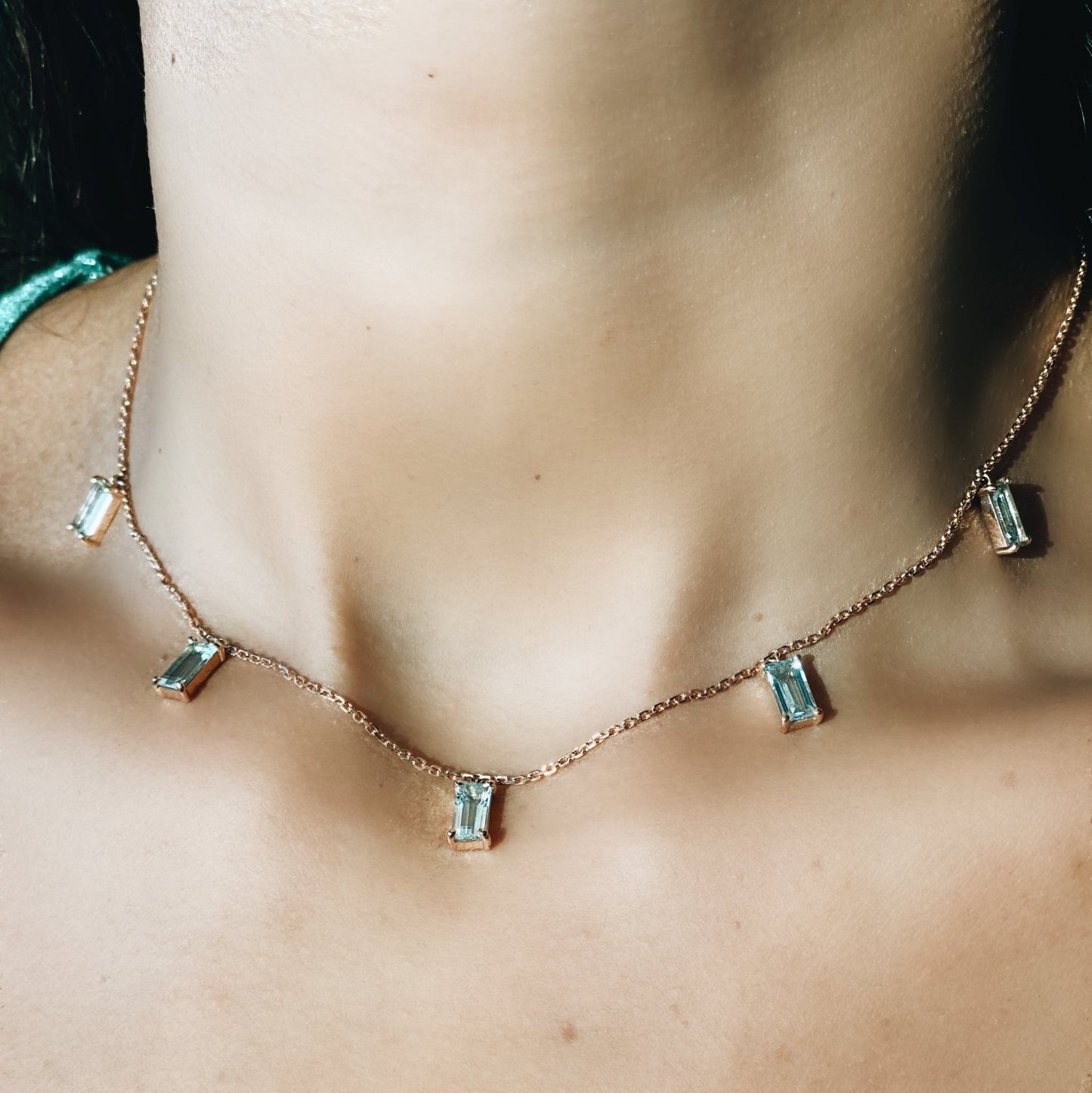 Sintonia Acquamarine - DONYDO JEWELRY - DONYDO NECKLACE