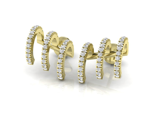 3 Lives Stud - DONYDO JEWELRY - DONYDO STUDS