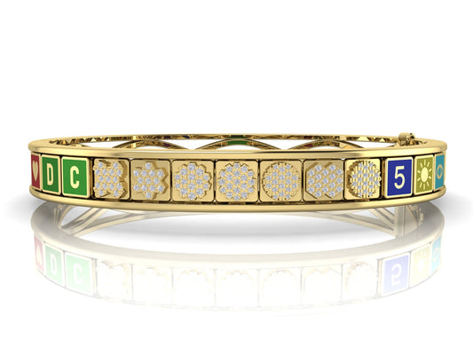 SIGNA – Aura Bracelet in 18K Gold | Donydo Aura Collection