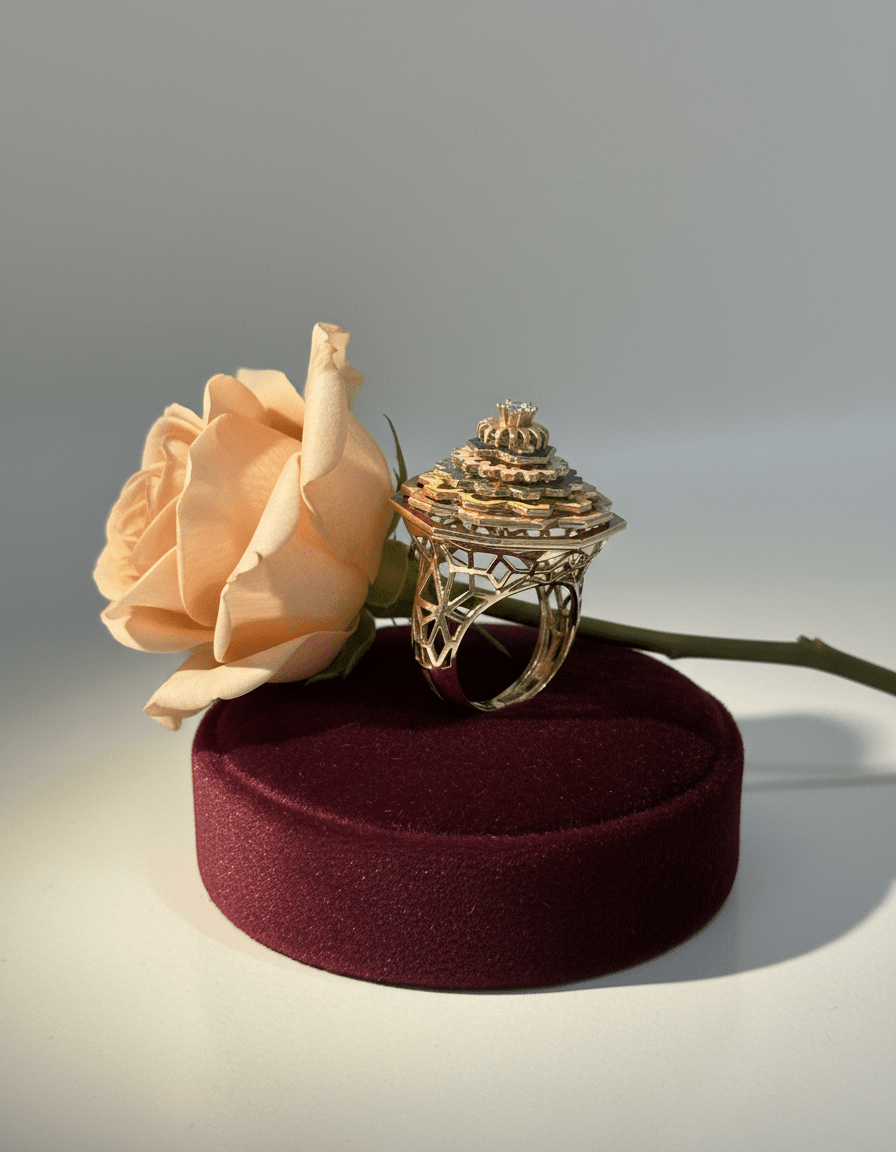 Aurora in Colored Precious Stones - DONYDO JEWELRY - AURA COLLECTION;RINGS