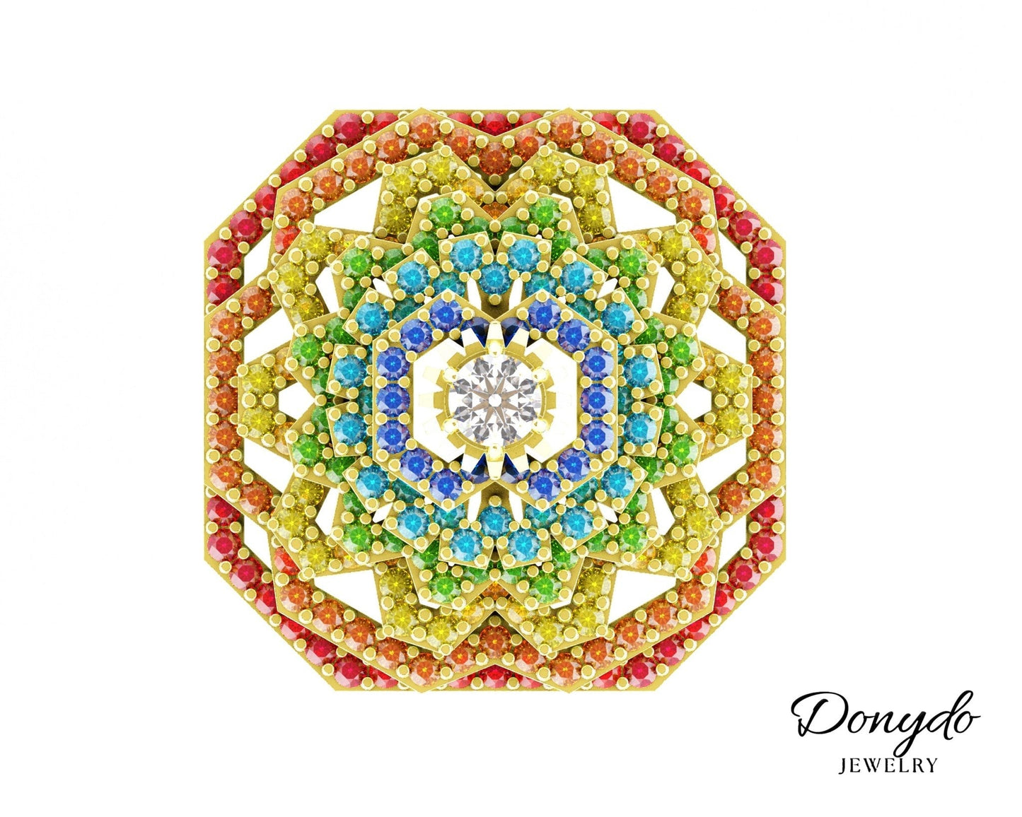 Aurora in Colored Precious Stones - DONYDO JEWELRY - single_line_text_field