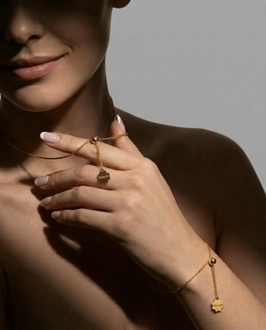 DONYDO Signature Vermeil Chain – Necklace & Bracelet - DONYDO JEWELRY - bracelet