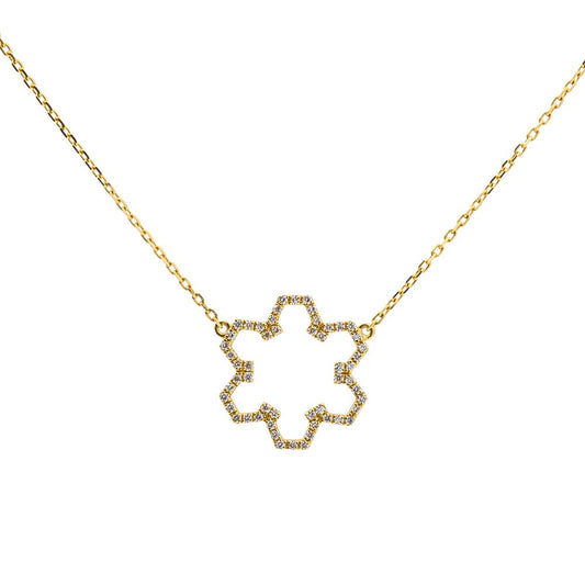 Flow Necklace 15 mm - DONYDO JEWELRY - AURA COLLECTION;NECKLACE