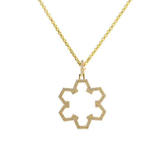 Flow Pendant/Charm - 30 mm - DONYDO JEWELRY - AURA COLLECTION;PENDANT