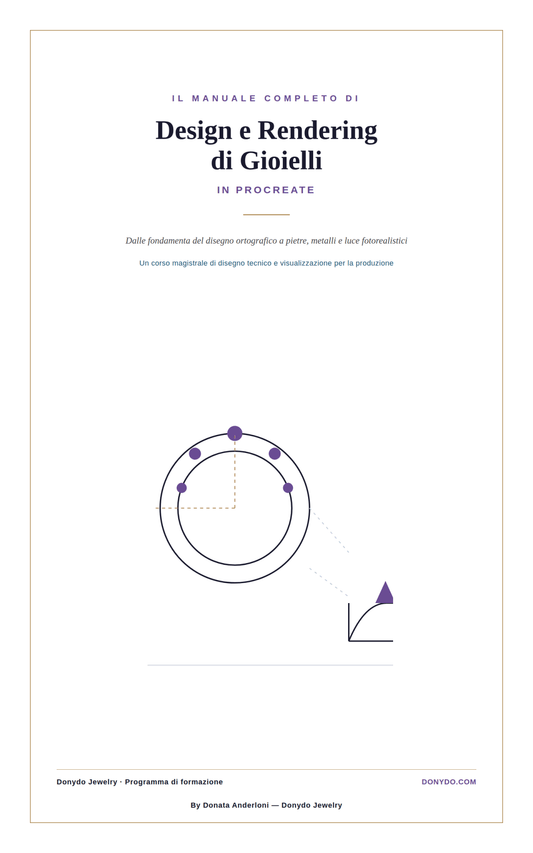 Il Manuale Completo di Design e Rendering di Gioielli in Procreate — eBook (Italiano) - DONYDO JEWELRY-Digital Download