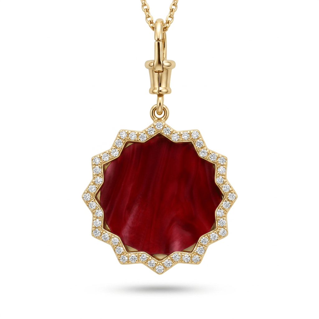ORA 16 Interchangeable Energy Medallion Necklace - DONYDO JEWELRY-necklace