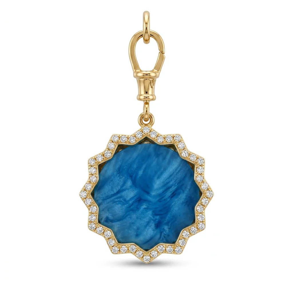 ORA 16 Interchangeable Energy Medallion Necklace - DONYDO JEWELRY-necklace