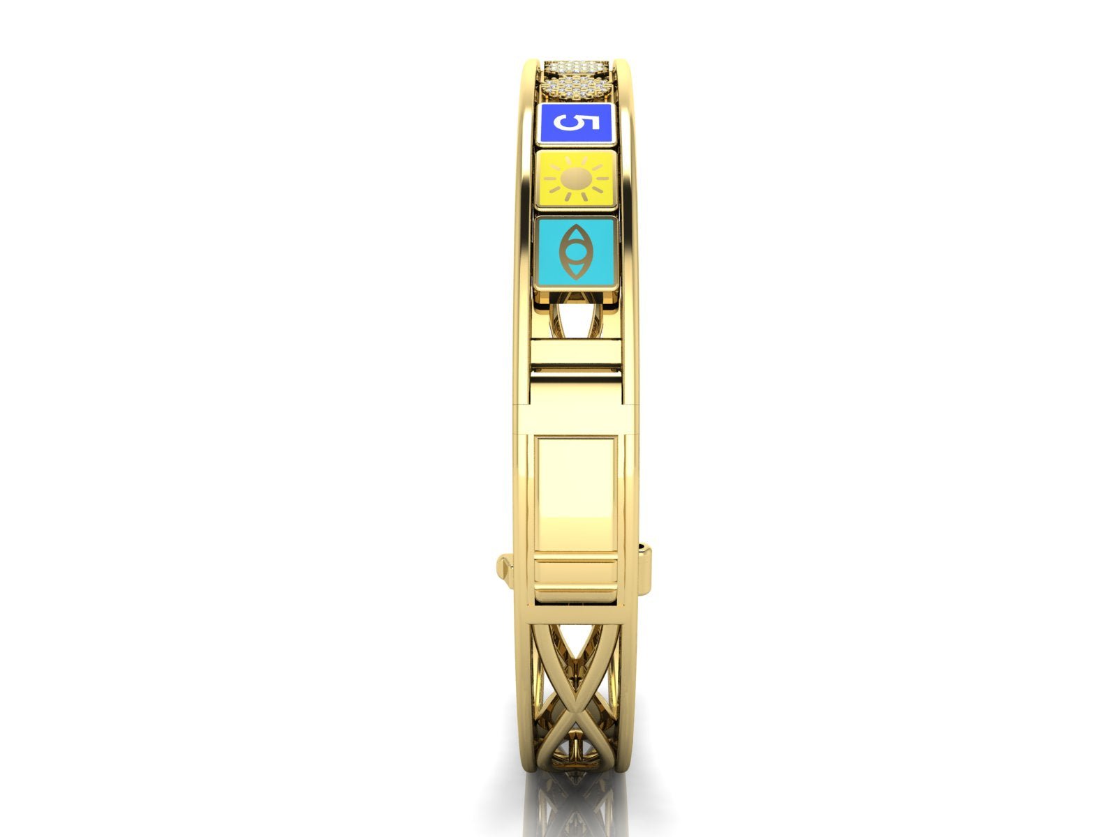 SIGNA Aura Bracelet in 18K Gold | Donydo Aura Collection - DONYDO JEWELRY - AURA COLLECTION; BRACELETS