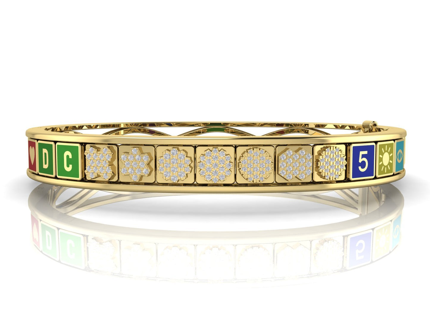 SIGNA Aura Bracelet in 18K Gold | Donydo Aura Collection - DONYDO JEWELRY - AURA COLLECTION; BRACELETS