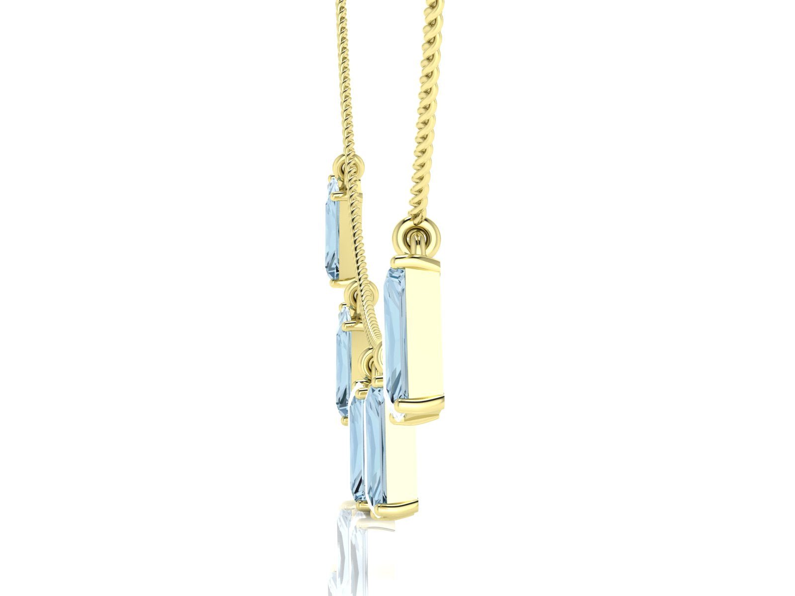 Sintonia Acquamarine - DONYDO JEWELRY - DONYDO NECKLACE