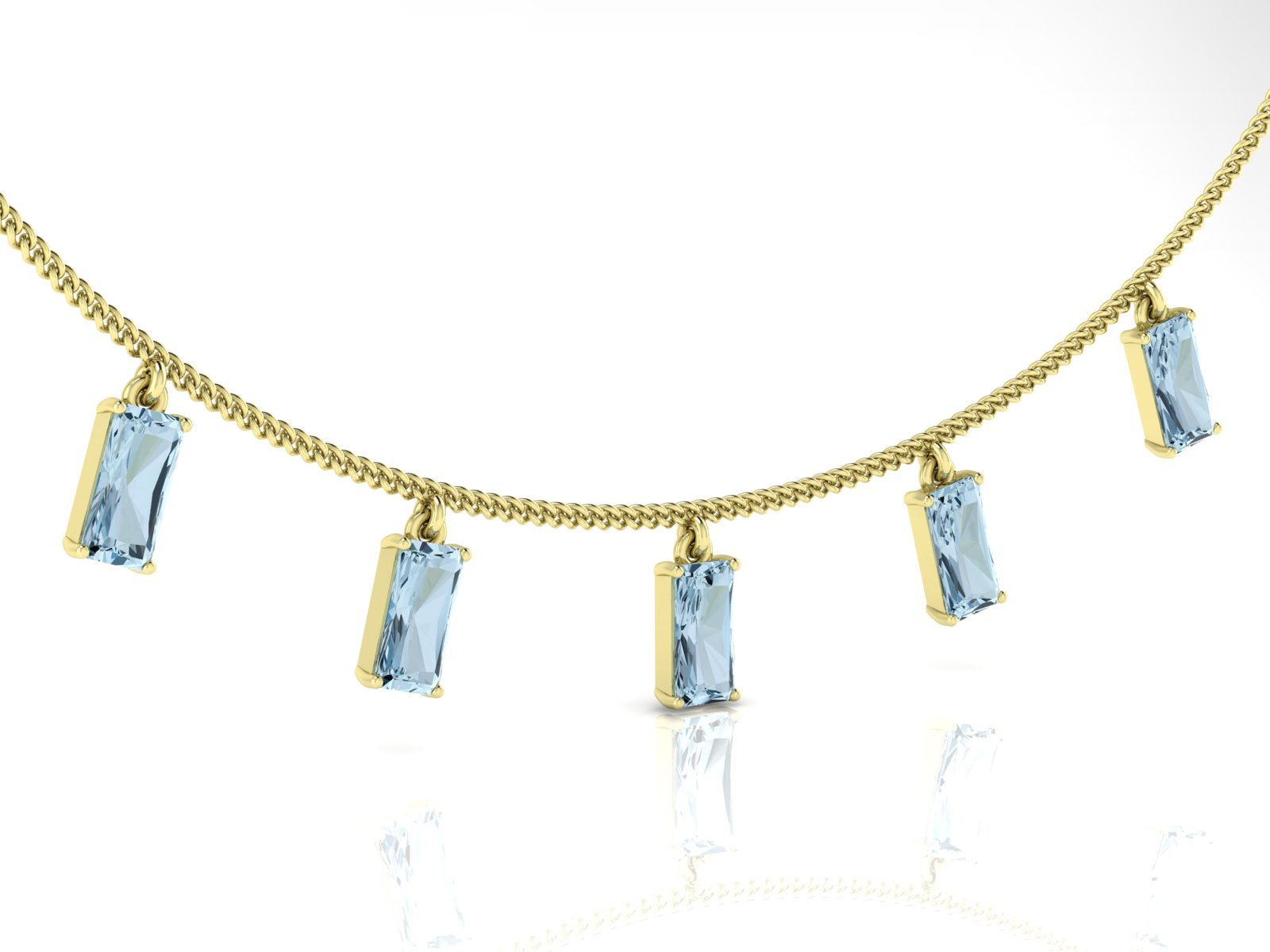 Sintonia Acquamarine - DONYDO JEWELRY - DONYDO NECKLACE