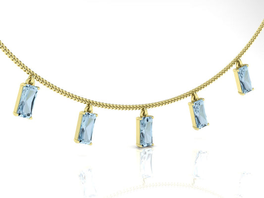 Sintonia Acquamarine - DONYDO JEWELRY - DONYDO NECKLACE