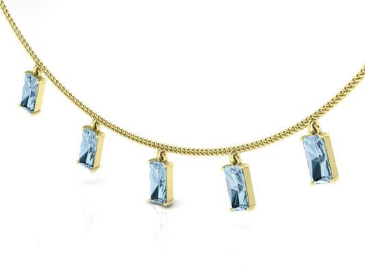 Sintonia Acquamarine - DONYDO JEWELRY - DONYDO NECKLACE